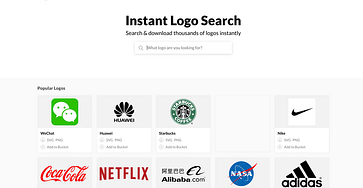 Instant logo search