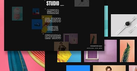 Animated Grids Layout Featured